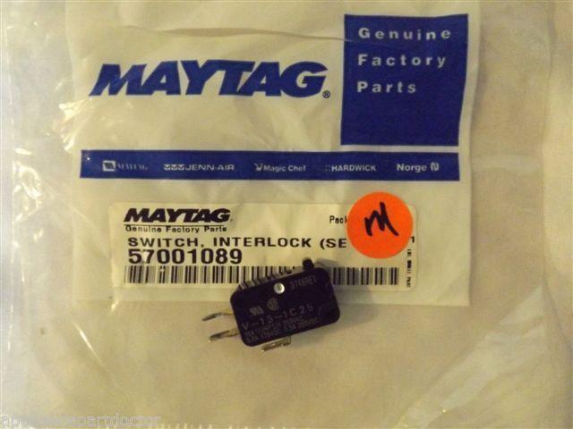 JENN AIR MAGIC CHEF MICROWAVE 57001089 SWITCH, INTERLOCK NEW IN BOX JENN AIR MAGIC CHEF MICROWAVE 57001089 SWITCH, INTERLOCK NEW IN BOX